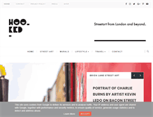 Tablet Screenshot of hookedblog.co.uk